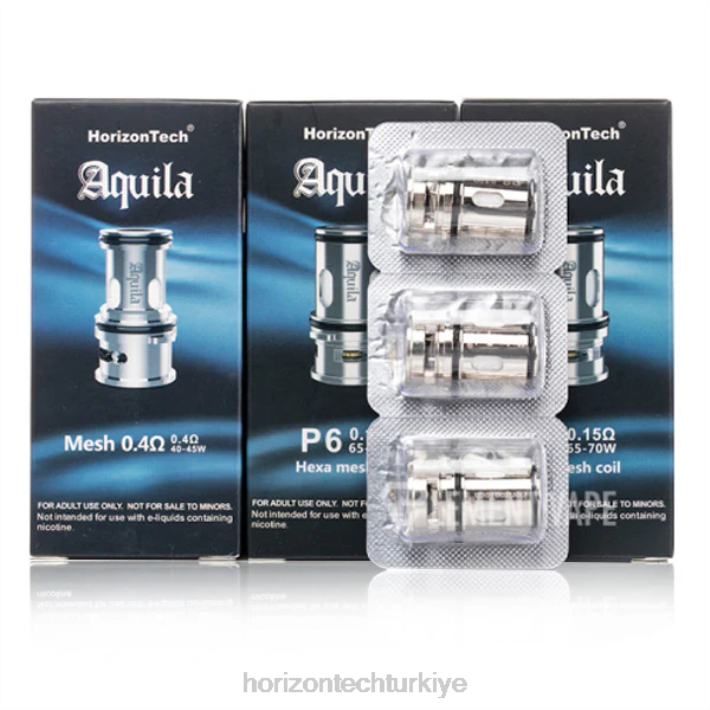 HorizonTech Aquila bobin (3'lü paket) p6 - 0,15ohm (3'lü paket) L26T183 Horizontech Vape Türkiye