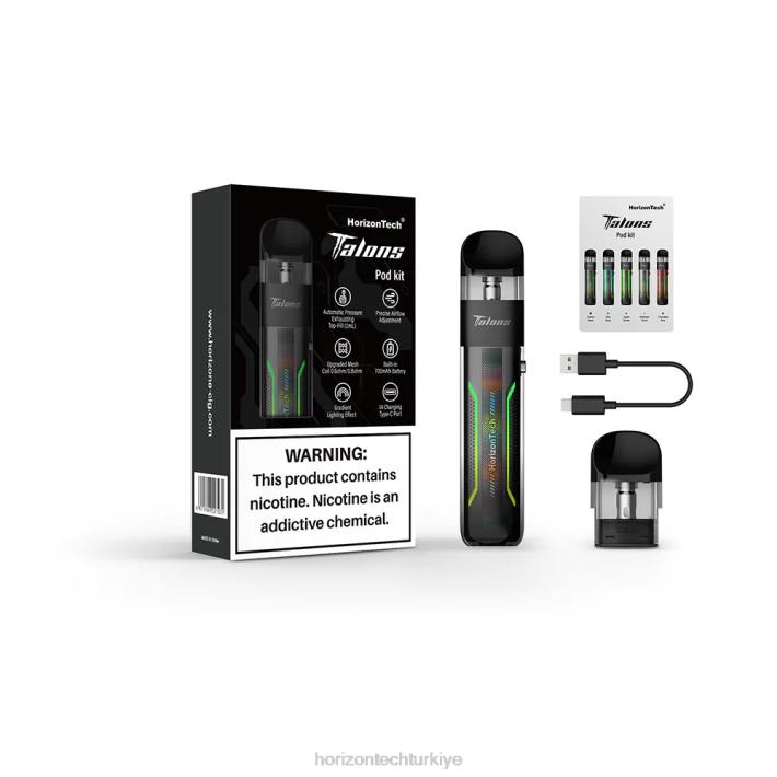 HorizonTech Talons başlangıç ​​kiti klasik siyah L26T21 Horizontech Türkiye