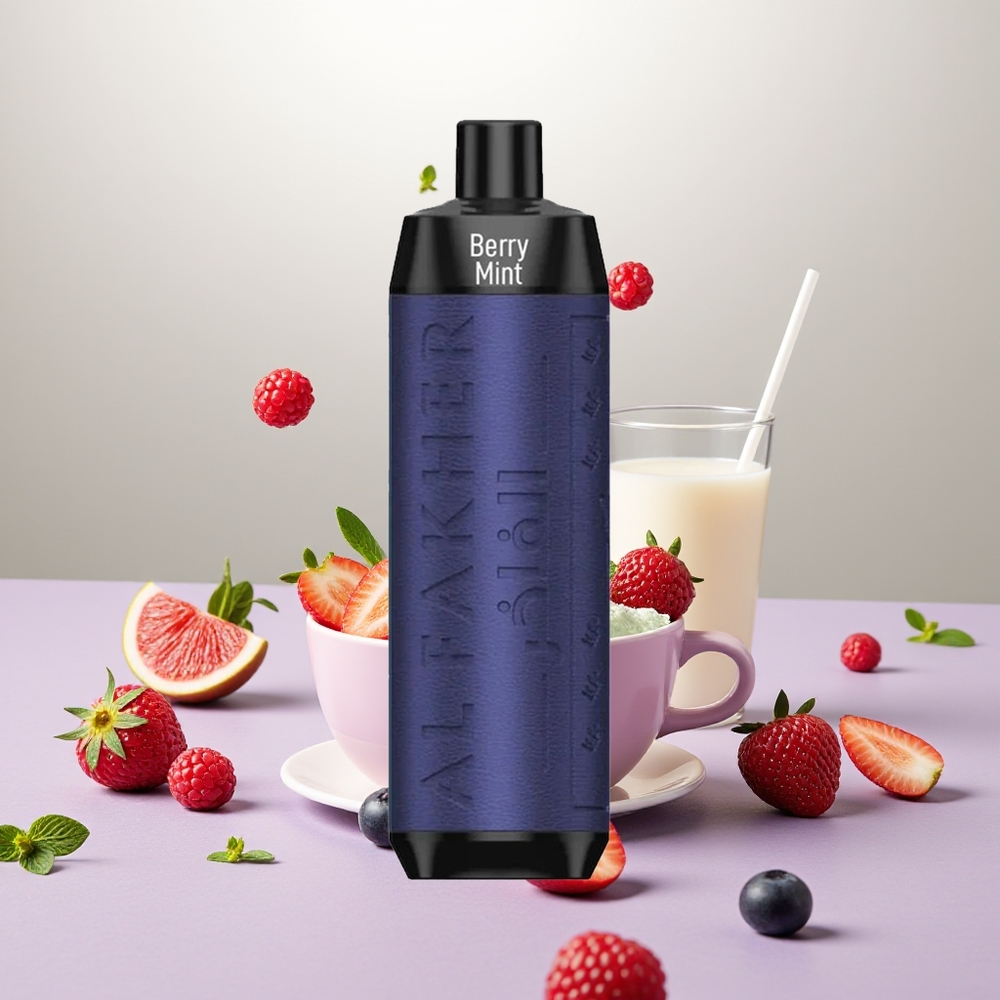 Wholesale Turkey Al Fakher Crown Bar 8000 18ml Çilek Nane Tek Kullanımlık Vape