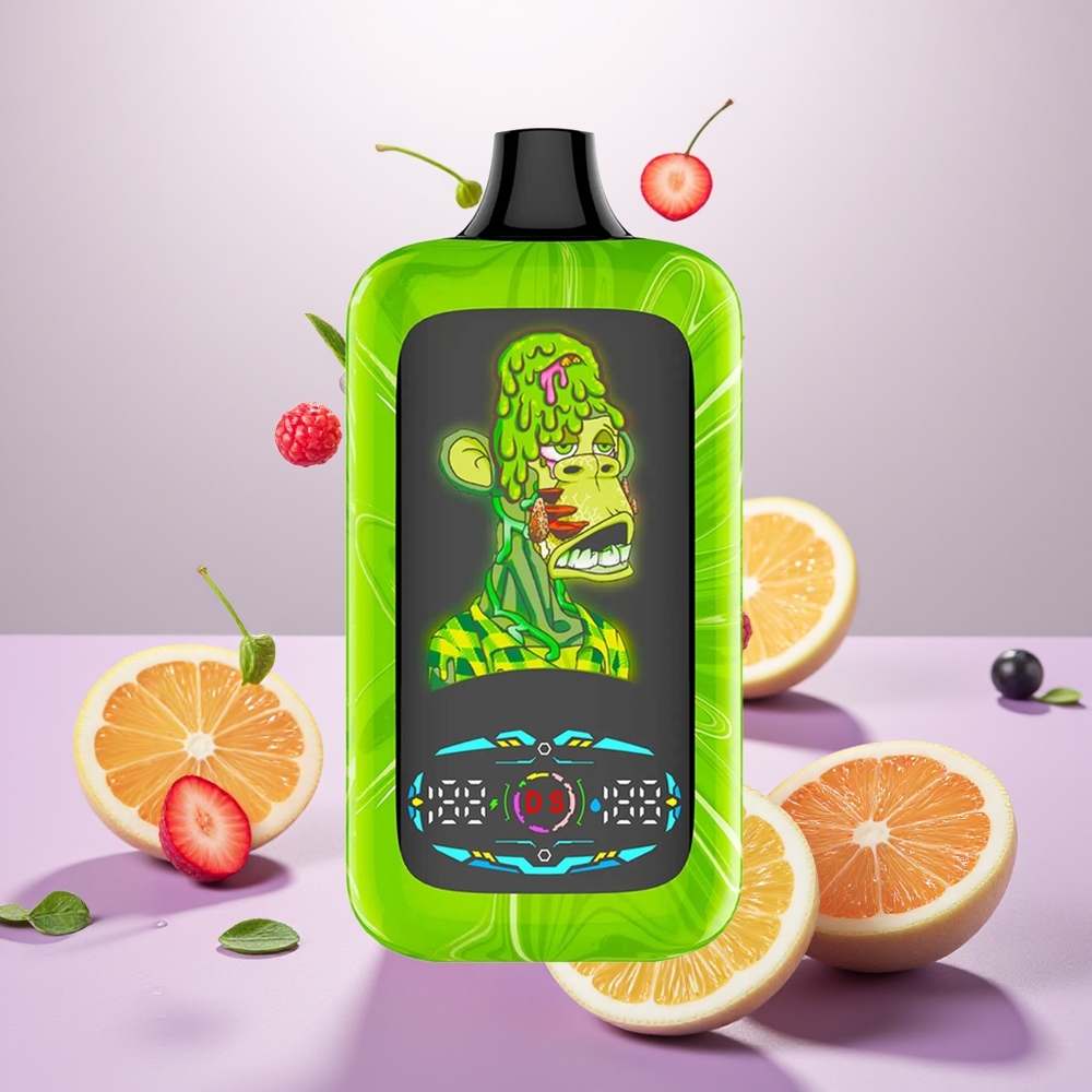 Wholesale Turkey Fumot Digital Monkey 20000/40000 Puff Dual Mesh Coil Tropical Rainbow Blast