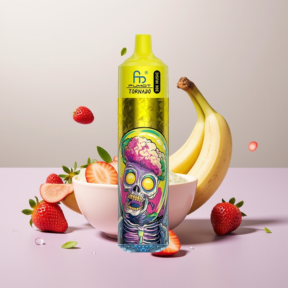 Wholesale Turkey Fumot RandM Tornado 30000 Puff 30mL Muz Çilek