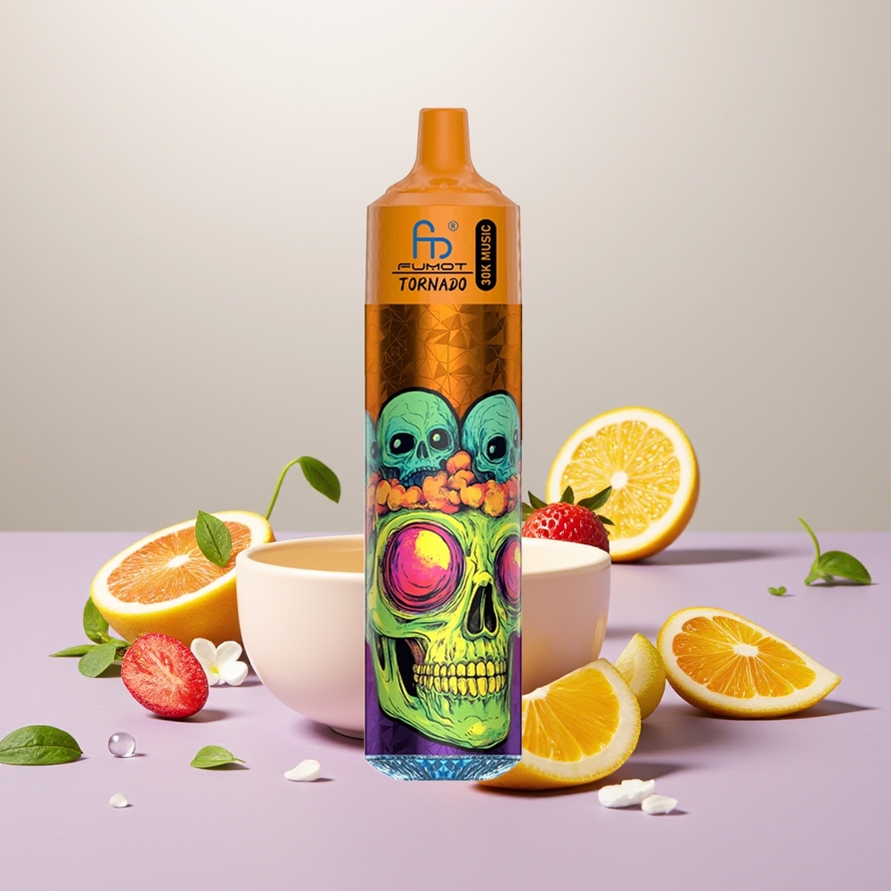 Wholesale Turkey Fumot Randm Tornado 30000 Puff 30mL Üçlü Mango