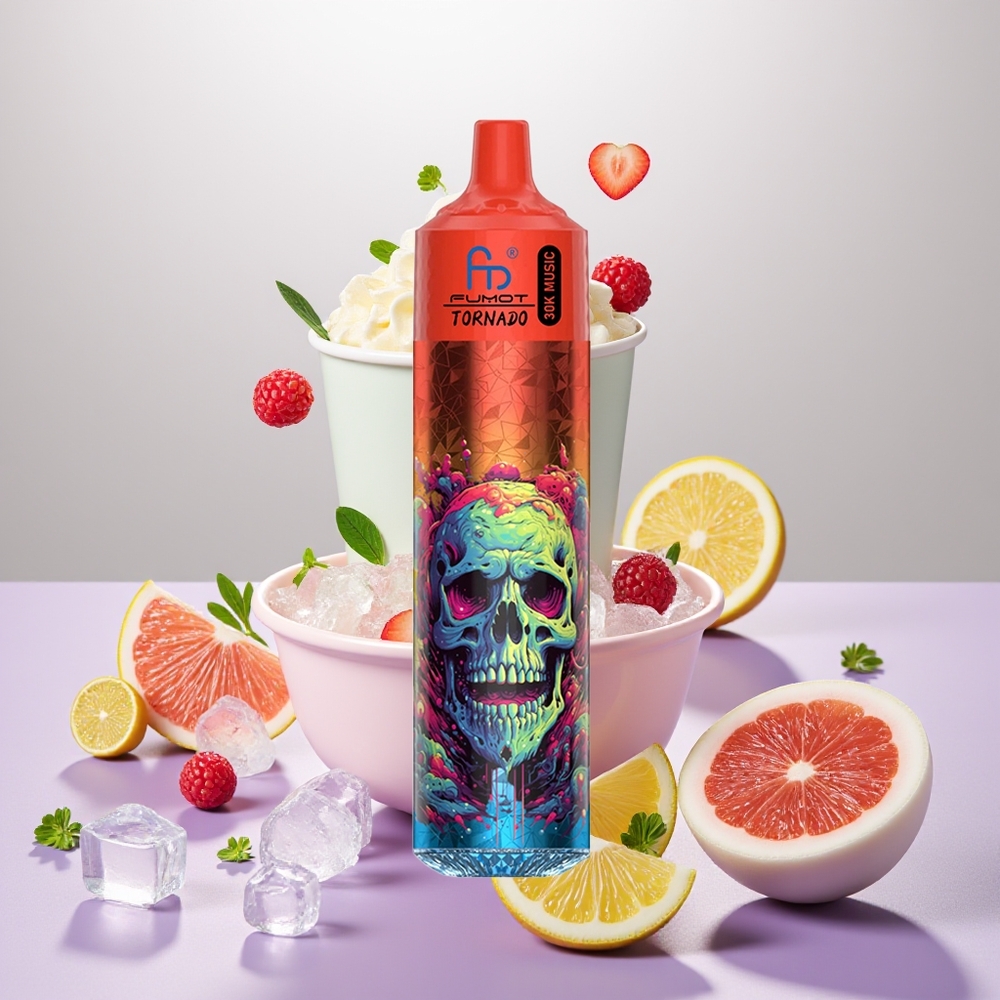 Wholesale Turkey Fumot Randm Tornado 30000 Puffs 30mL Lush Ice (Şahane Buz)