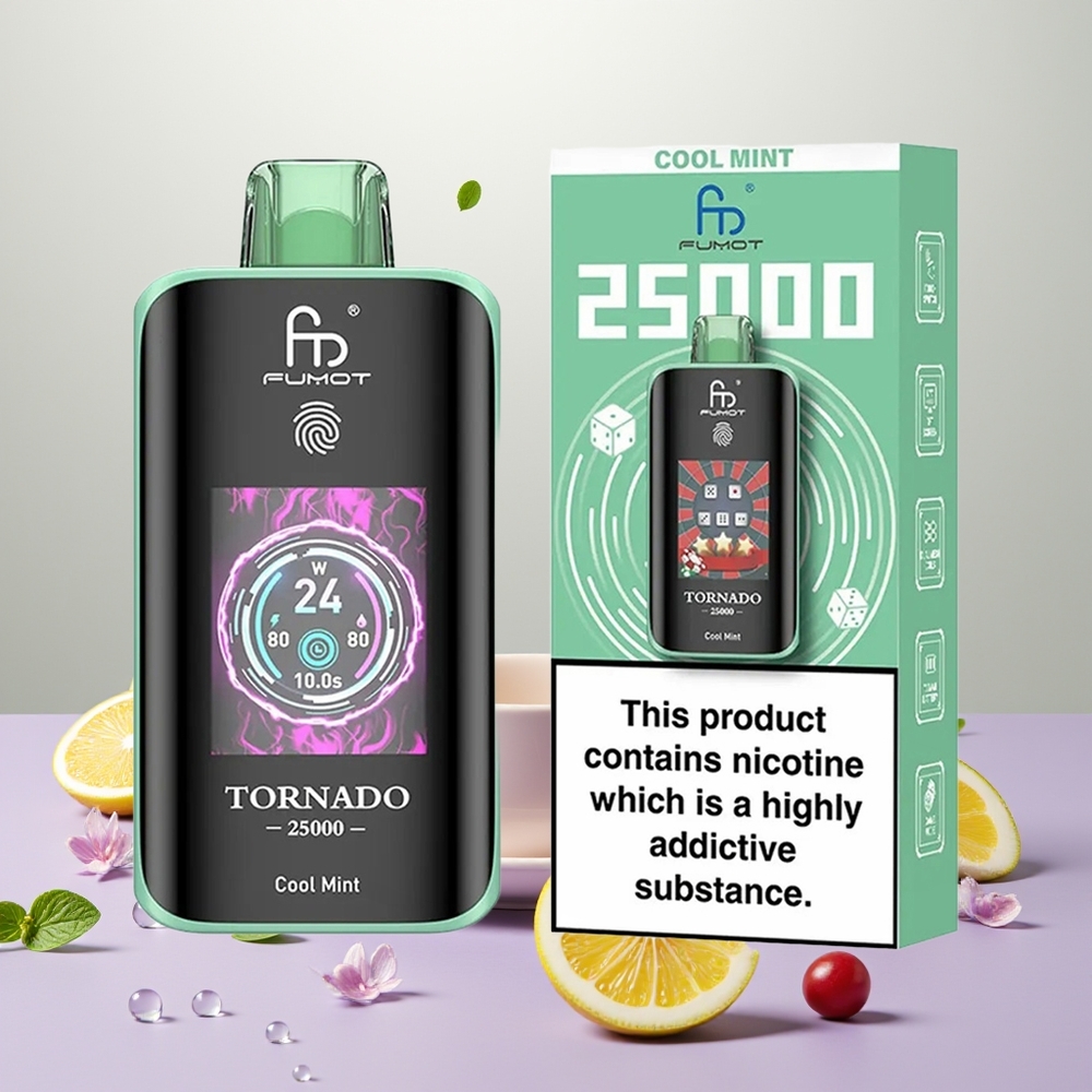 Wholesale Turkey Fumot Tornado 25000 Puffs 700mAh 20ml Serin Nane