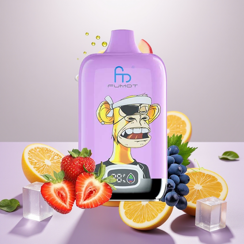 Wholesale Turkey Fumot Tornado Digital Box 12000 Puff 20ml E-Liquid Mango Buzlu