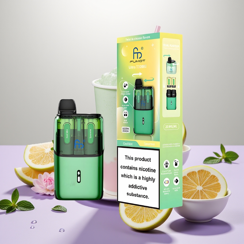 Wholesale Turkey Fumot Ultra T32000 24ml 800mAh Serin Nane - Kekik Nanesi