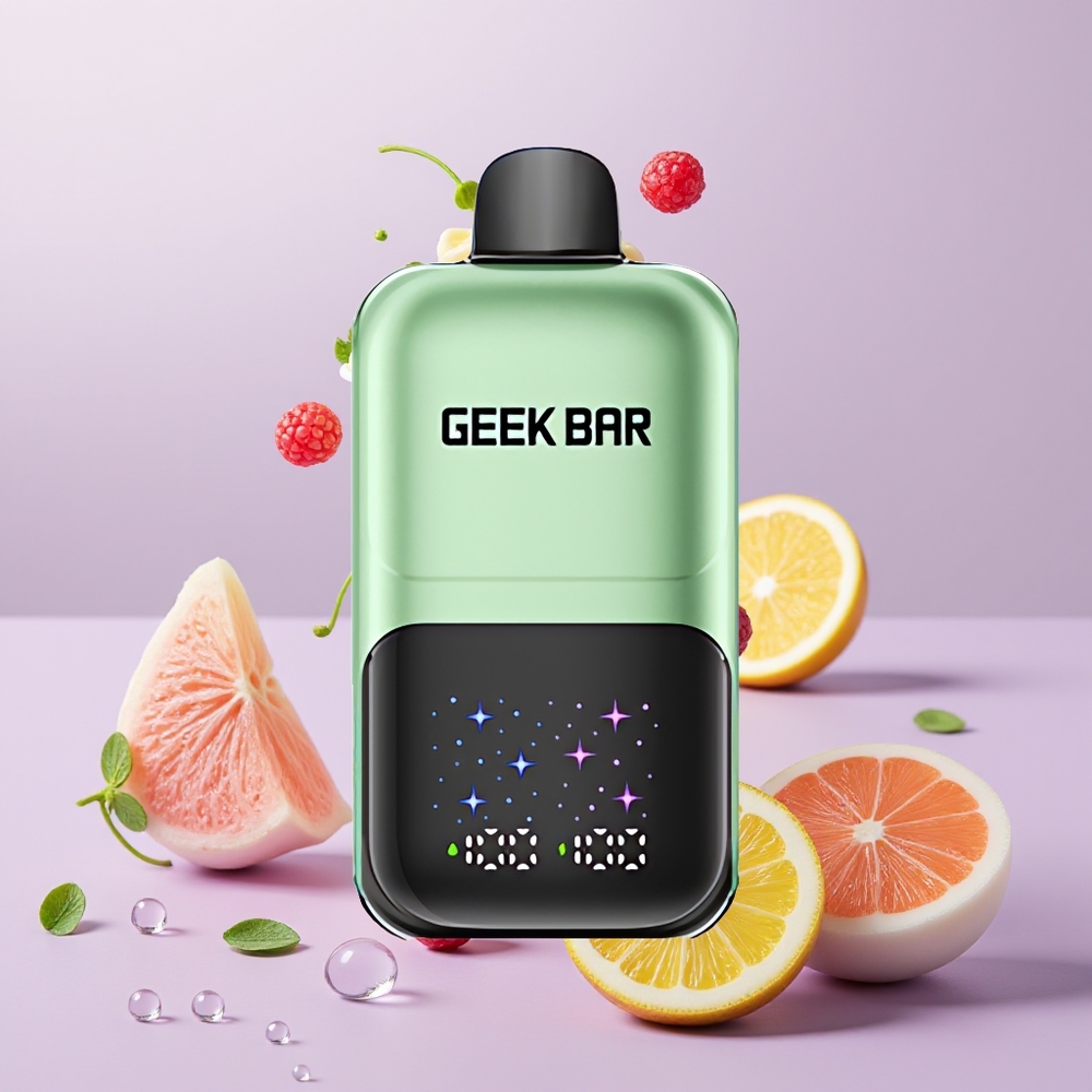 Wholesale Turkey GEEK BAR 2GO 20ml 50000 Puff Ekranlı ve Şarj Edilebilir Ekşi Şeker & Ekşi Meyve