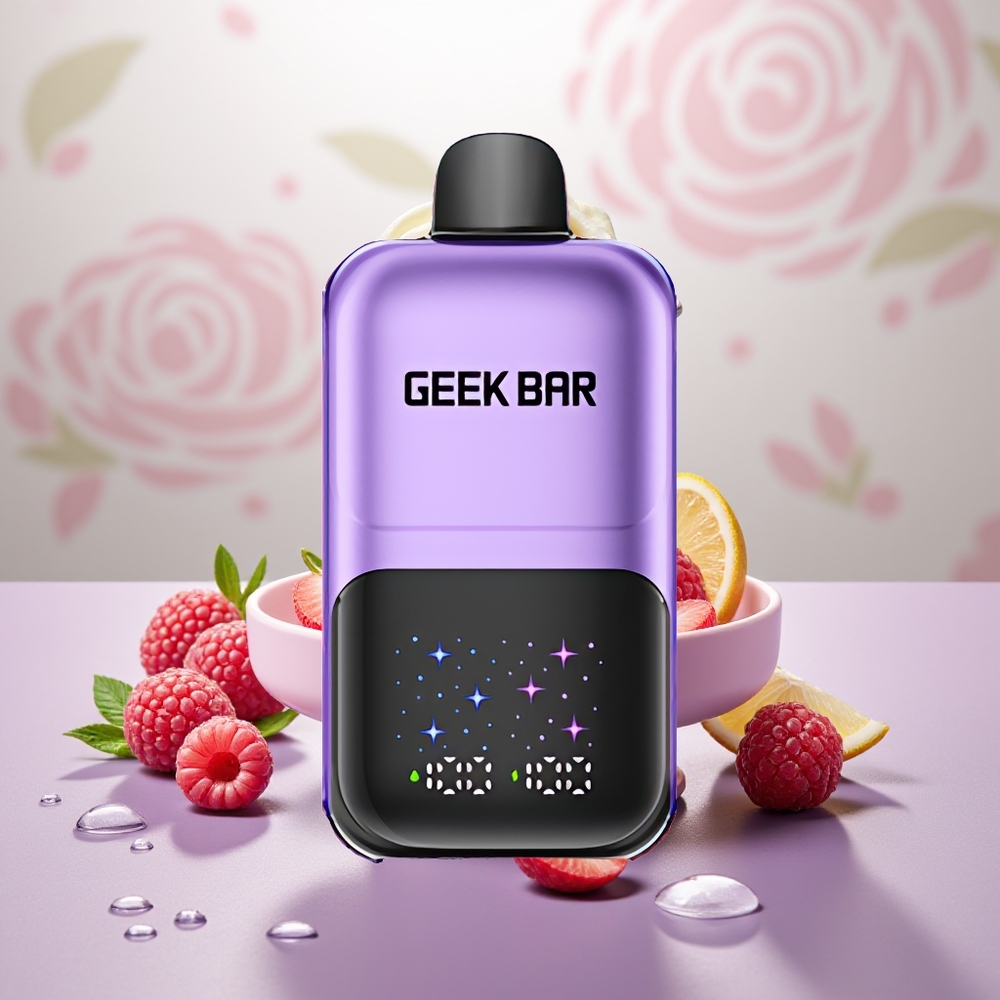 Wholesale Turkey GEEK BAR 2GO 50000 Puff 20ml Rechargeable Üzüm & Ahududu
