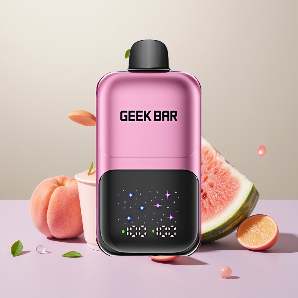 Wholesale Turkey GEEK BAR 2GO 50000 Puff 20ml Şeftali & Karpuz