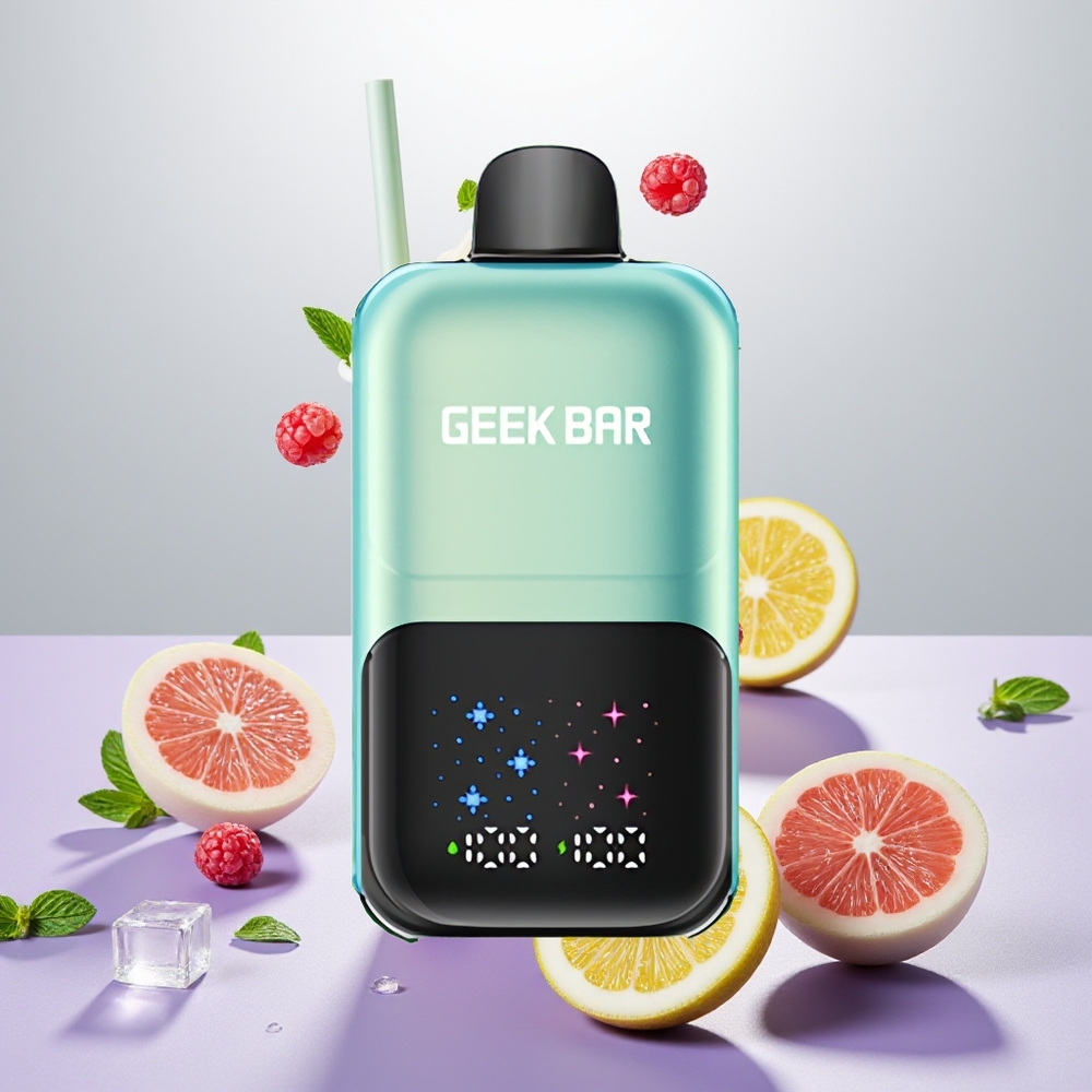 Wholesale Turkey GEEK BAR 2GO 50000 Puff 20ml Çift Tank Serisi Soğuk Nane Buz Tek Kullanımlık Vape Pen
