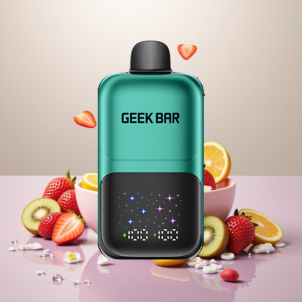 Wholesale Turkey GEEK BAR 2GO 50000 Puffs 20ml Çilek & Kivi