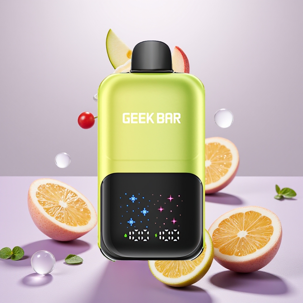 Wholesale Turkey GEEK BAR Two Series 50000 Puffs 20ml Dual Tanks Ekşi Elma Buz