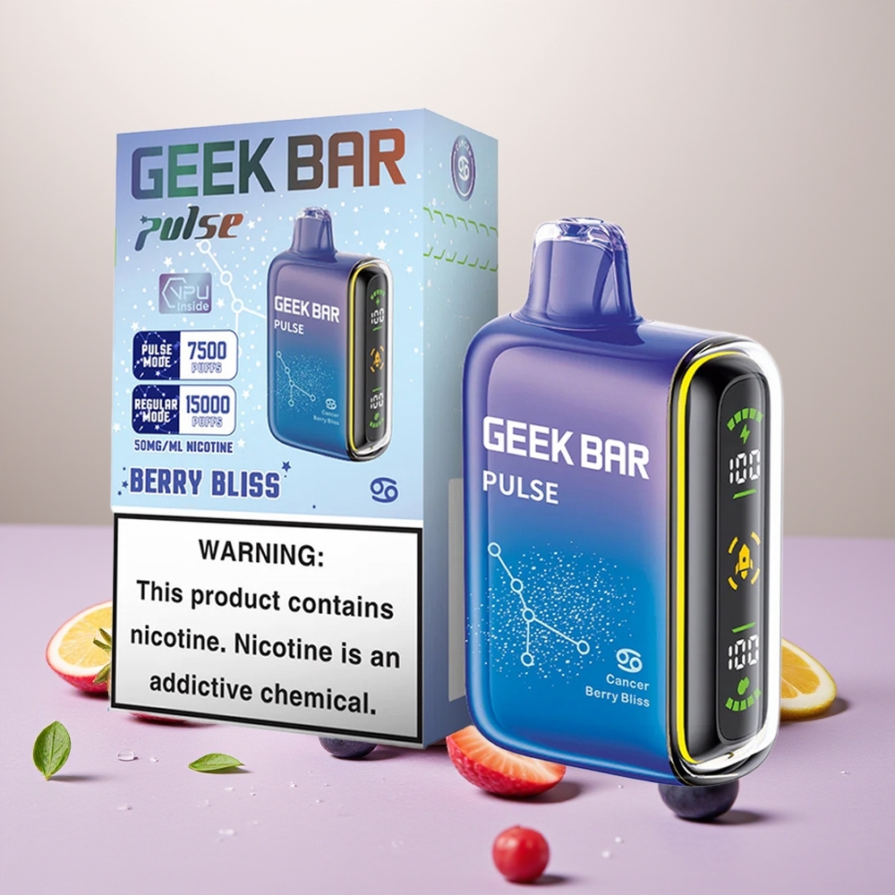 Wholesale Turkey GEEK BAR Pulse 15000 Puff 16ML Zodiac Edition Aroma Kombinasyonu
