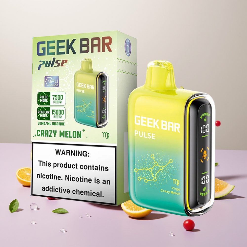 Wholesale Turkey GEEK BAR Pulse 15000 Puff 16ML Zodiac Edition Aroma Kombinasyonu