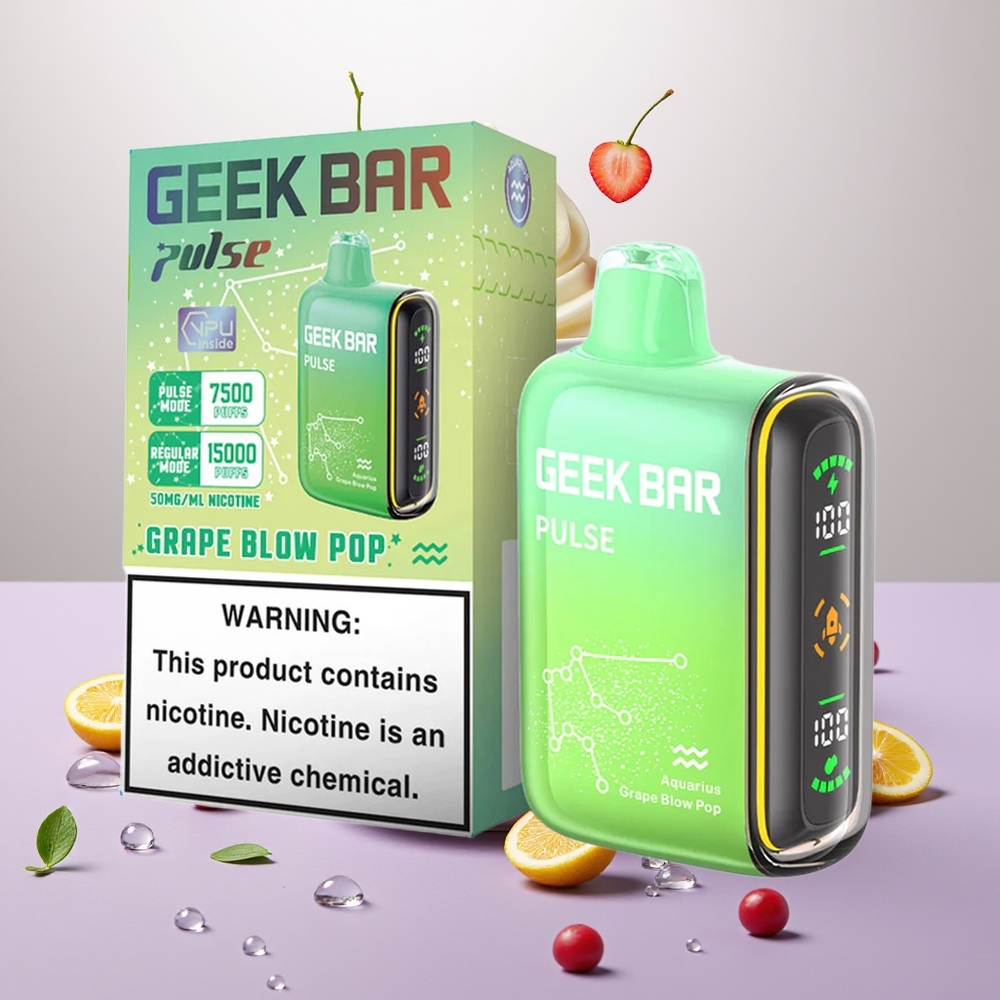 Wholesale Turkey GEEK BAR Pulse 15000 Puff 16ML Zodiac Edition Aroma Kombinasyonu