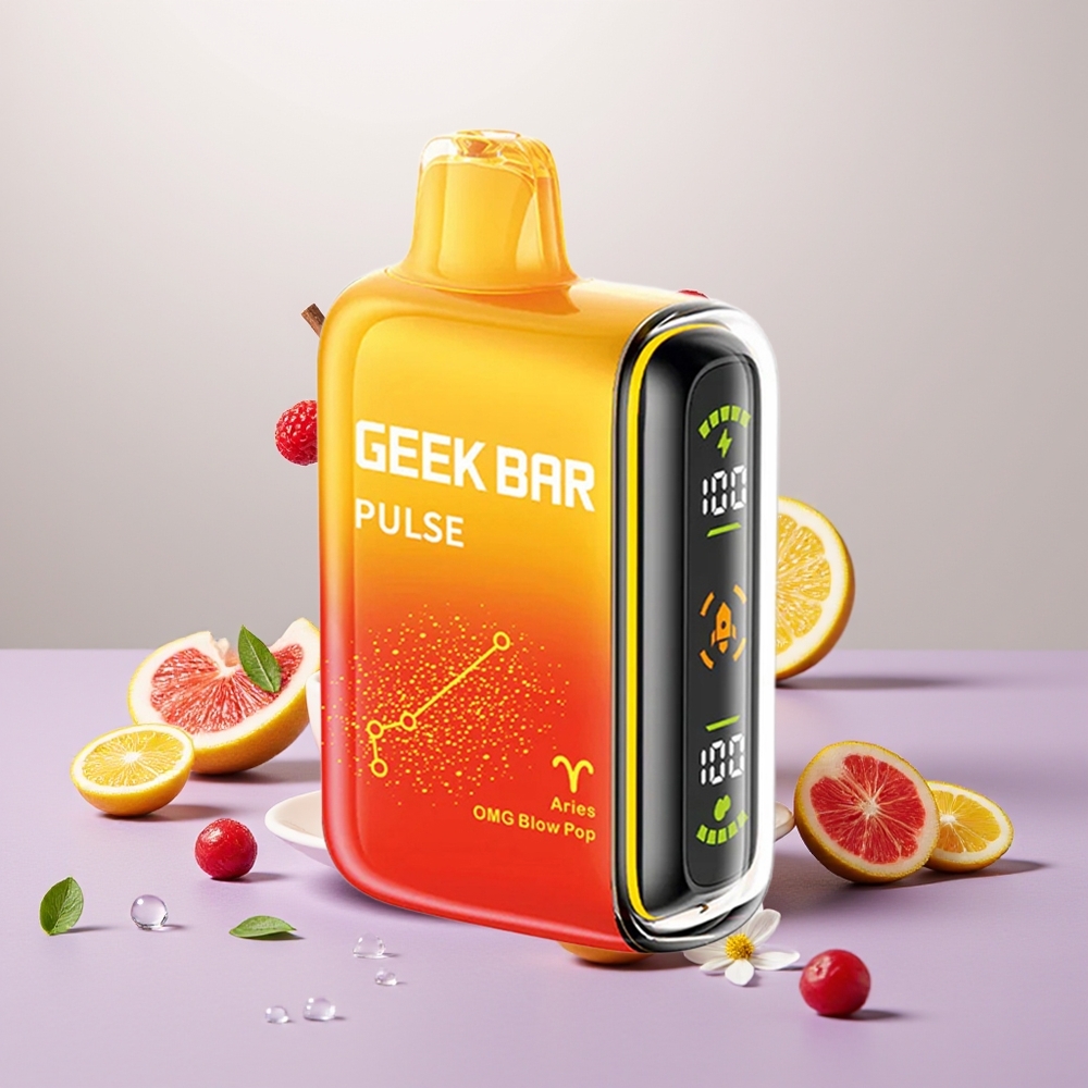 Wholesale Turkey GEEK BAR Pulse 15000 Puff 16ML Zodiac Edition Aroma Kombinasyonu