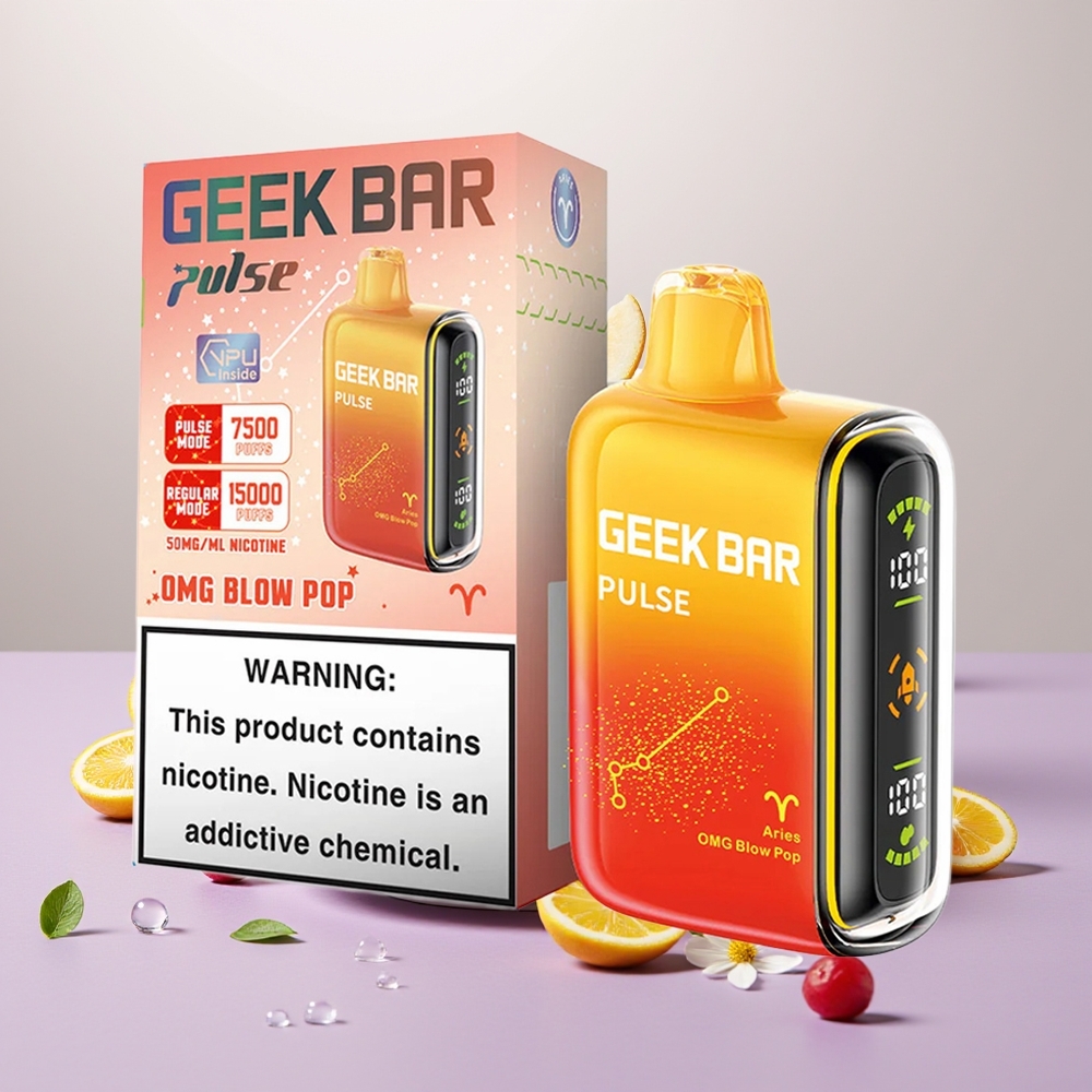 Wholesale Turkey GEEK BAR Pulse 15000 Puff 16ML Zodiac Edition Aroma Kombinasyonu