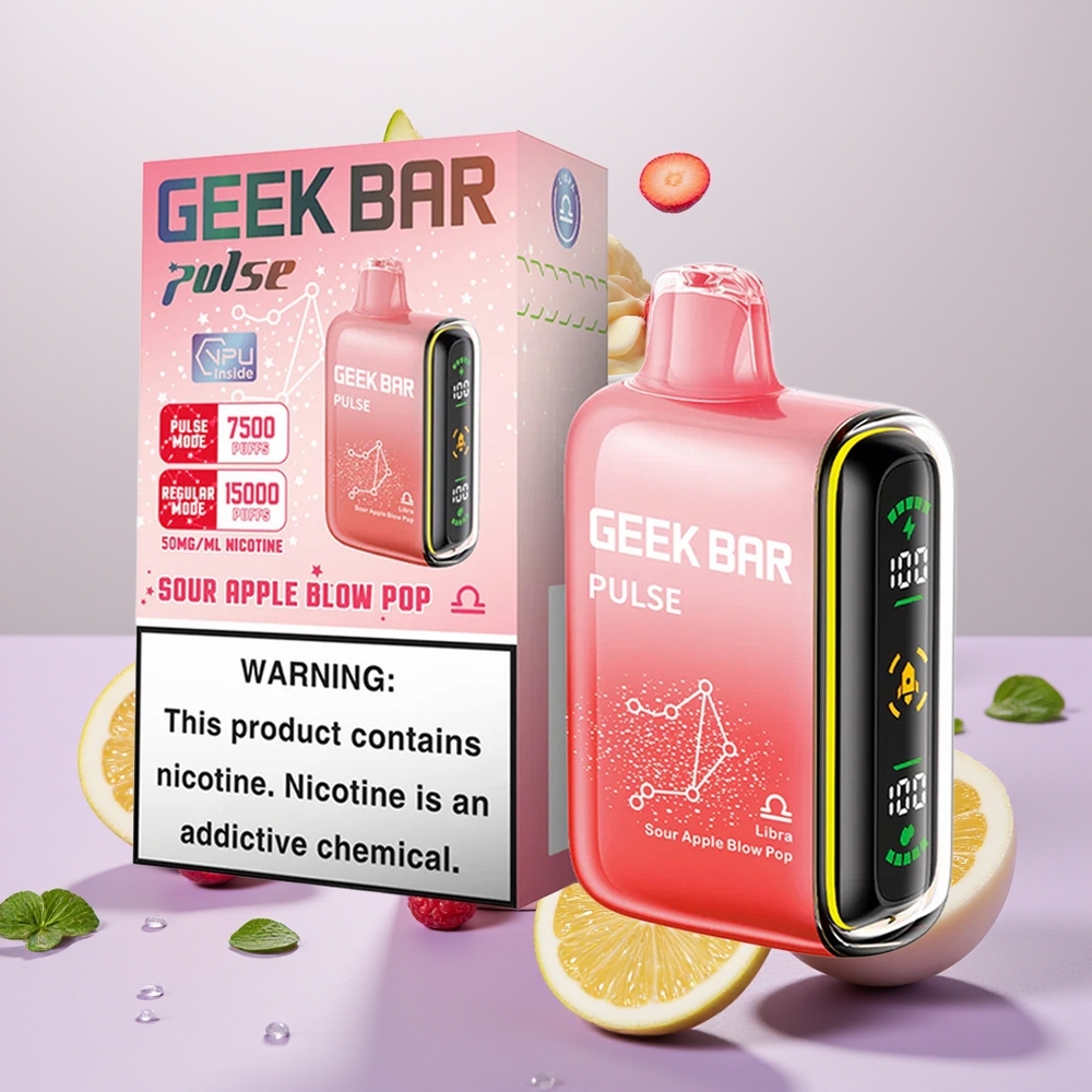 Wholesale Turkey GEEK BAR Pulse 15000 Puff 16ML Zodiac Edition Aroma Kombinasyonu