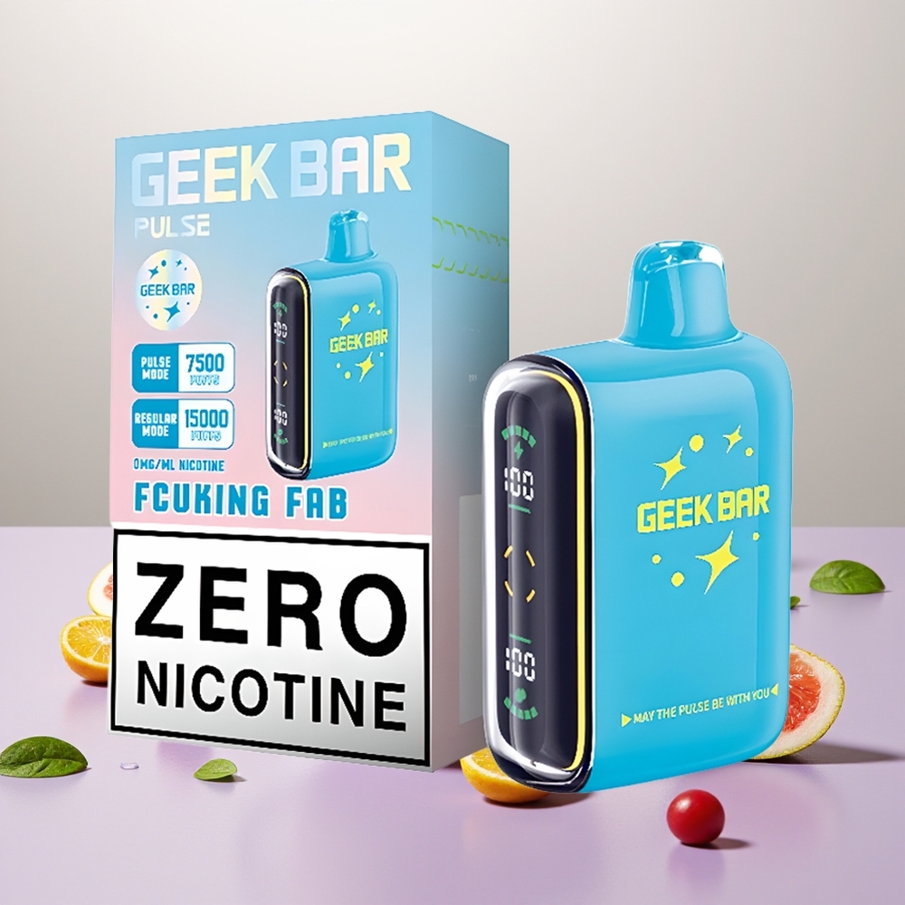 Wholesale Turkey GEEK BAR Pulse 15000 Puffs 16ML Sıfır Nikotin