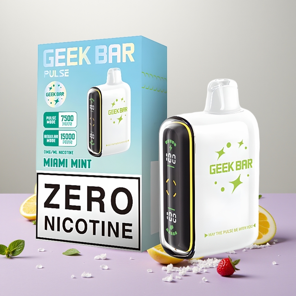 Wholesale Turkey GEEK BAR Pulse 15000 Puffs 16ML Sıfır Nikotin