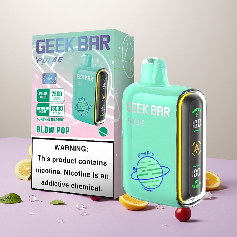 Wholesale Turkey GEEK BAR Pulse 15000 Puffs 16ML USB Type-C Planet Edition