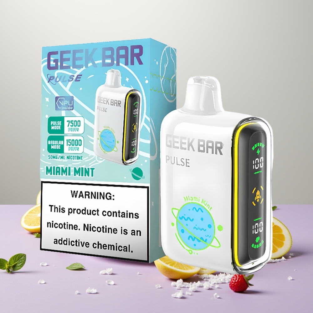 Wholesale Turkey GEEK BAR Pulse 15000 Puffs 16ML USB Type-C Planet Edition
