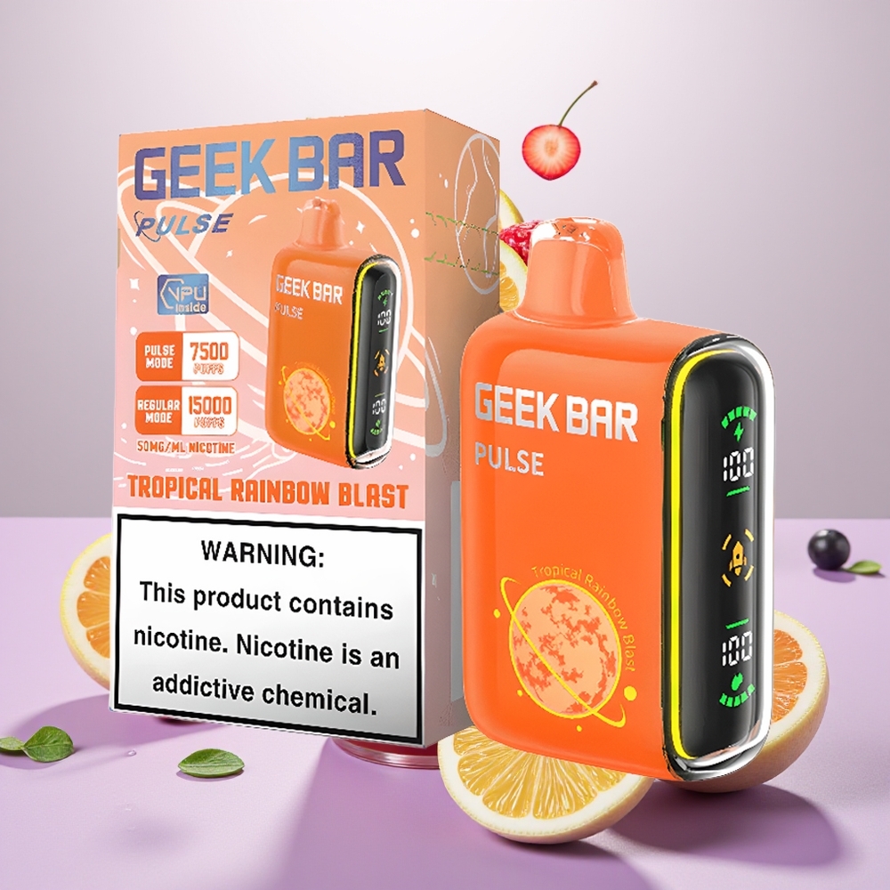 Wholesale Turkey GEEK BAR Pulse 15000 Puffs 16ML USB Type-C Planet Edition