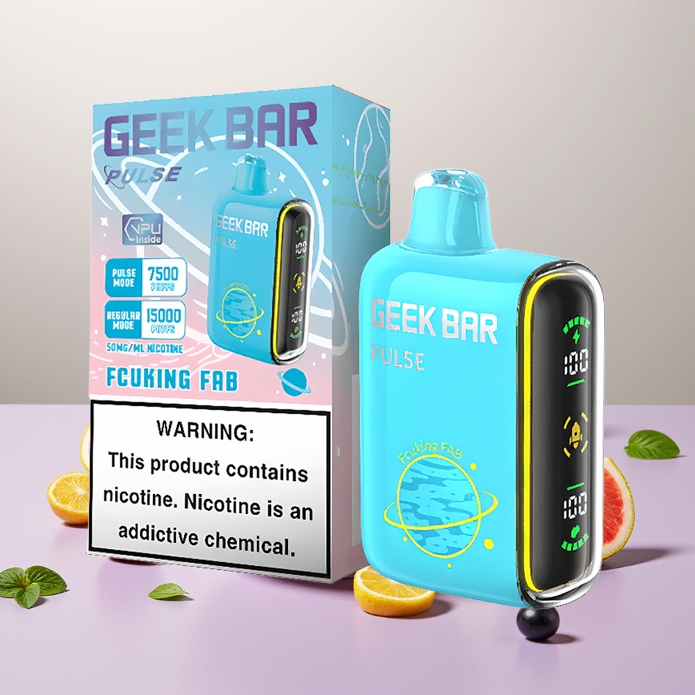 Wholesale Turkey GEEK BAR Pulse 15000 Puffs 16ML USB Type-C Planet Edition