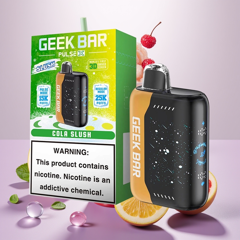 Wholesale Turkey GEEK BAR Pulse X 25000 Puffs 18mL Slush Edition