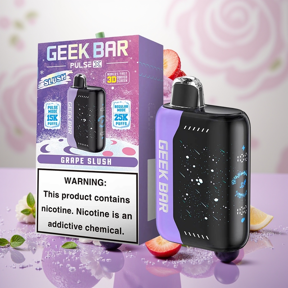 Wholesale Turkey GEEK BAR Pulse X 25000 Puffs 18mL Slush Edition