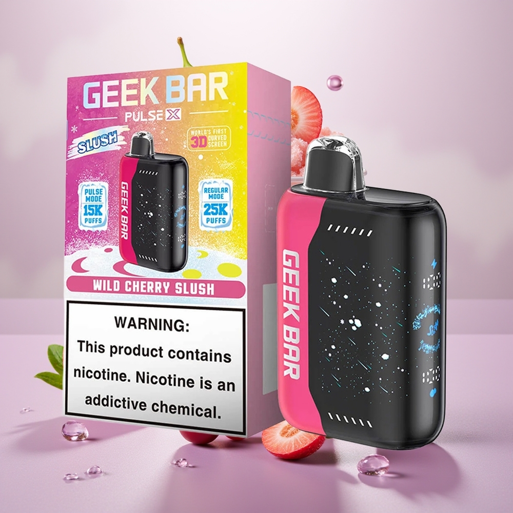 Wholesale Turkey GEEK BAR Pulse X 25000 Puffs 18mL Slush Edition
