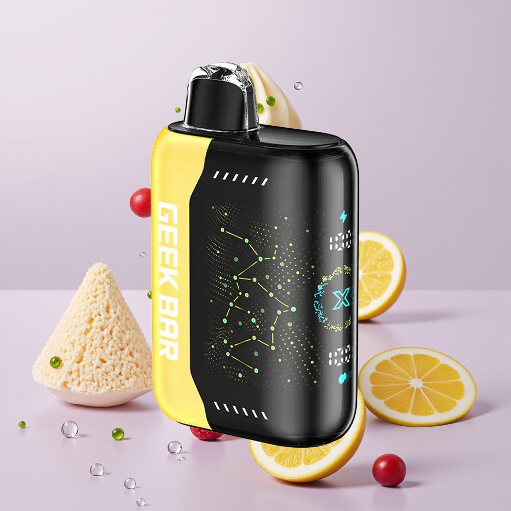 Wholesale Turkey GEEK BAR Pulse X 25000 Puffs 18mL USB Type-C Şeftali