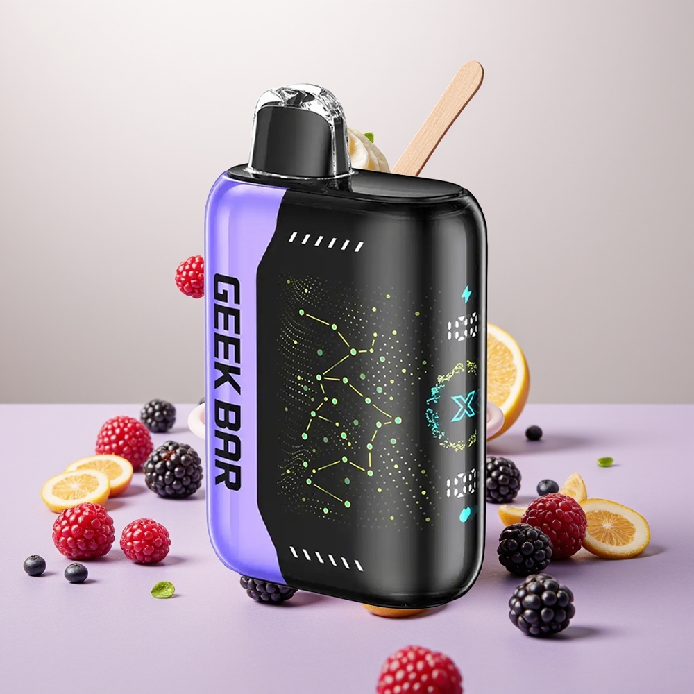 Wholesale Turkey GEEK BAR Pulse X 25000 Puffs 18mL USB Type-C Şeftali
