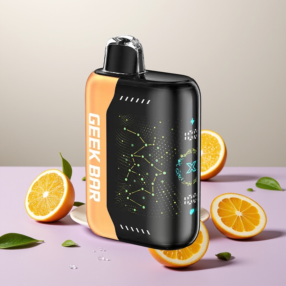 Wholesale Turkey GEEK BAR Pulse X 25000 Puffs 18mL USB Type-C Şeftali