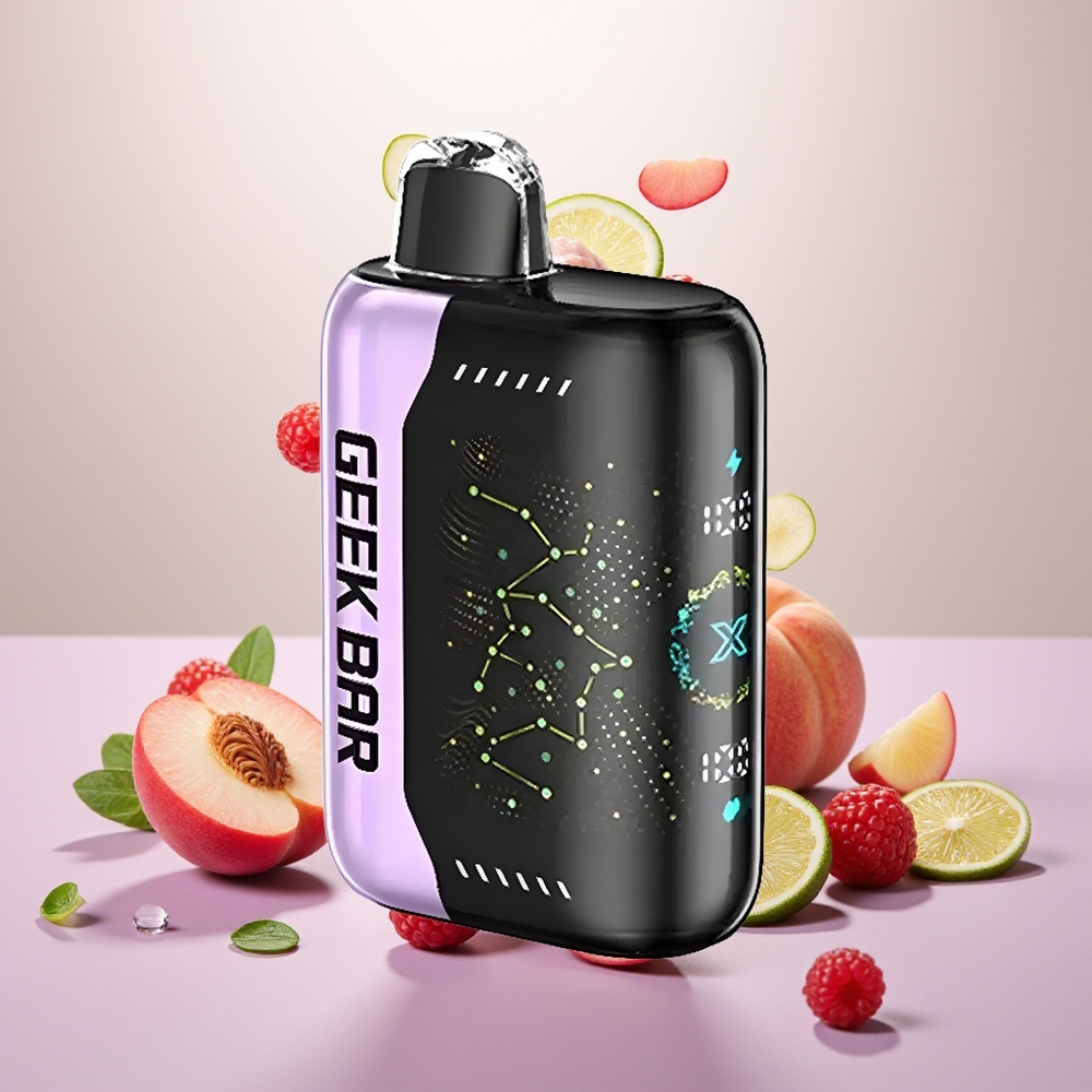 Wholesale Turkey GEEK BAR Pulse X 25000 Puffs 18mL USB Type-C Şeftali