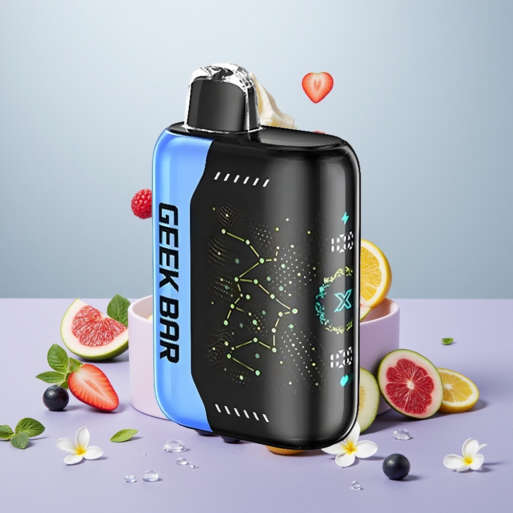 Wholesale Turkey GEEK BAR Pulse X 25000 Puffs 18mL USB Type-C Şeftali