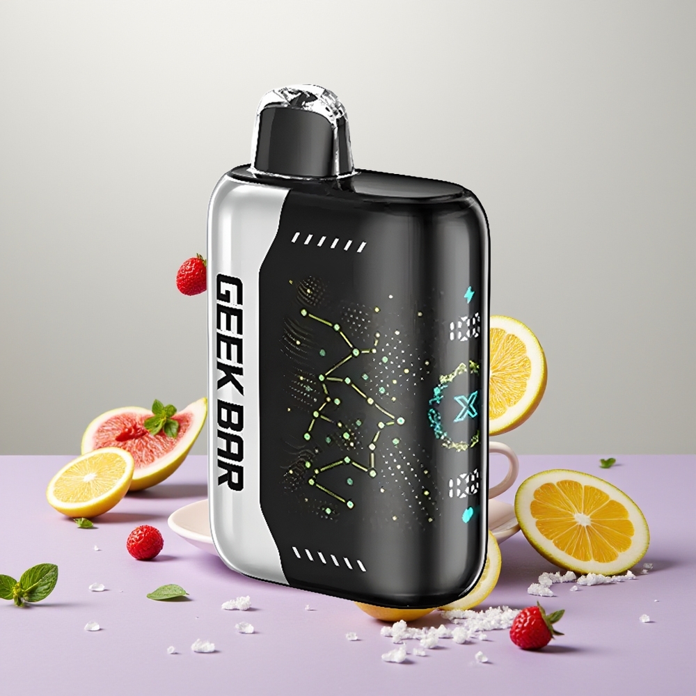 Wholesale Turkey GEEK BAR Pulse X 25000 Puffs 18mL USB Type-C Şeftali
