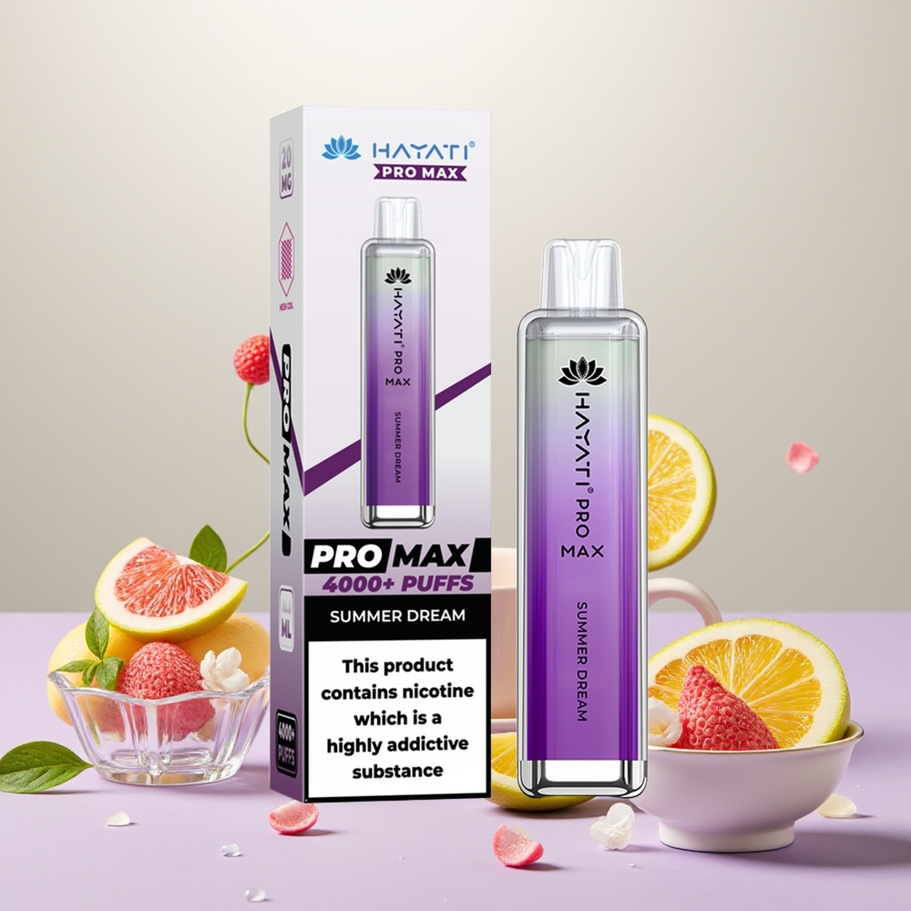 Wholesale Turkey Hayati Pro Max 4000 Puf 1400mAh Dual Mesh Yaz Rüyası