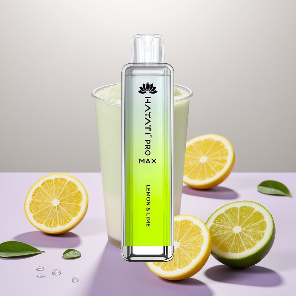 Wholesale Turkey Hayati Pro Max 4000 Puf Şarj Edilebilir Limon & Lime