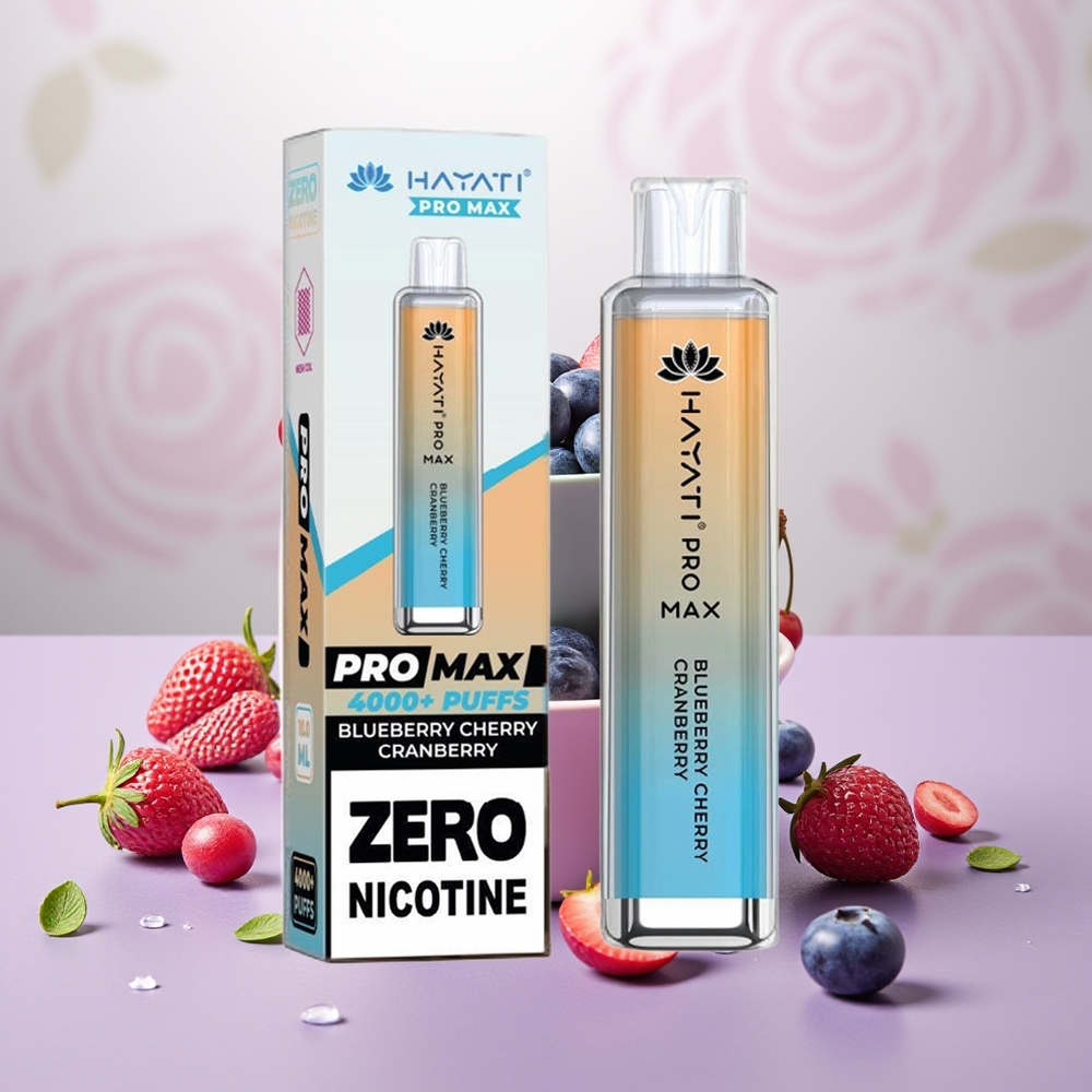 Wholesale Turkey Hayati Pro Max 4000 Puff 1400mAh Çift 1.1 Ohm Mesh Coil Yaban Mersini Kiraz Ahududu