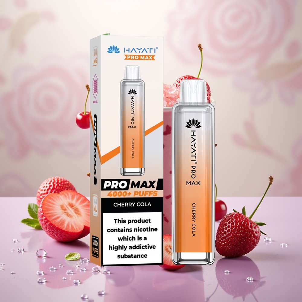 Wholesale Turkey Hayati Pro Max 4000 Puffs 1400mAh Şeftali Kola