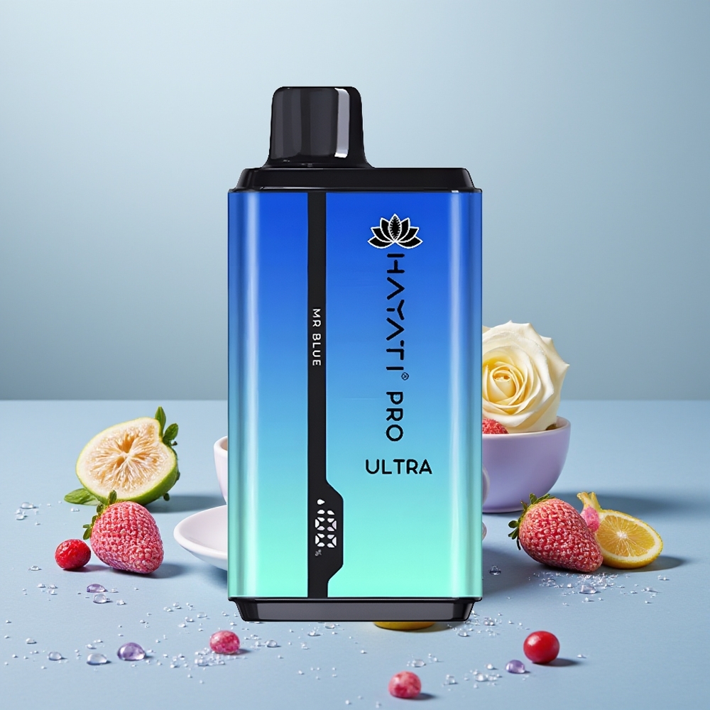 Wholesale Turkey Hayati Pro Ultra 15000 Puff 24ml Bay Mavi
