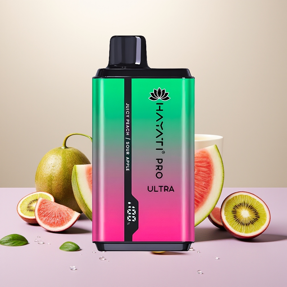 Wholesale Turkey Hayati Pro Ultra 15000 Puff 850mAh 24ml Karpuz Kivi Çarkıfelek