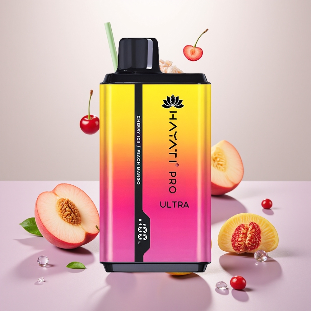 Wholesale Turkey Hayati Pro Ultra 15000 Puff 850mAh Kiraz Buz Şeftali Mango