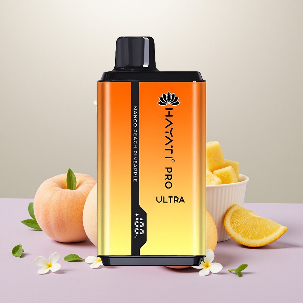 Wholesale Turkey Hayati Pro Ultra 15000 Puff 850mAh Mango Şeftali Ananas