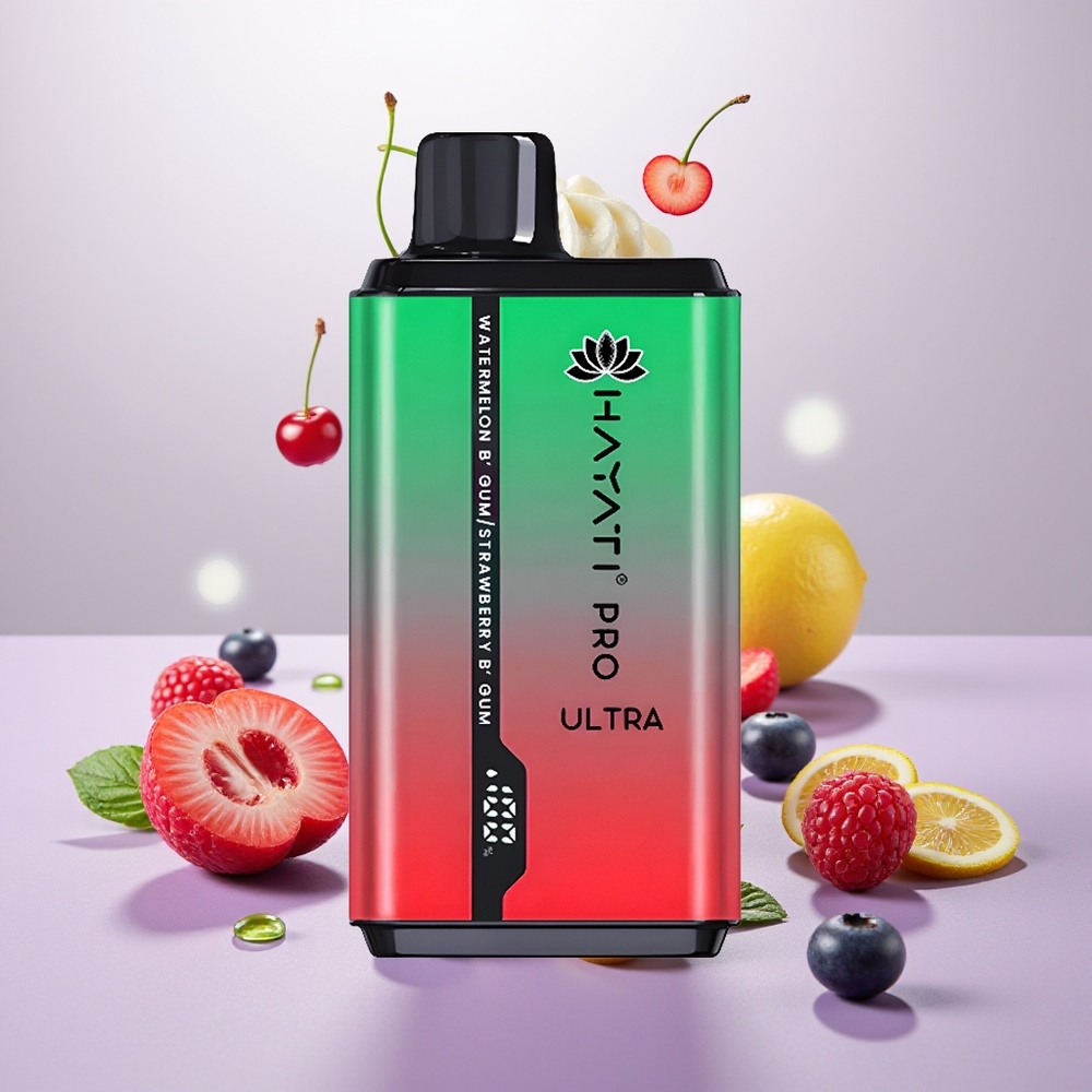 Wholesale Turkey Hayati Pro Ultra 15000 Puff 850mAh Yaban Mersini Ahududu Vişne Limon