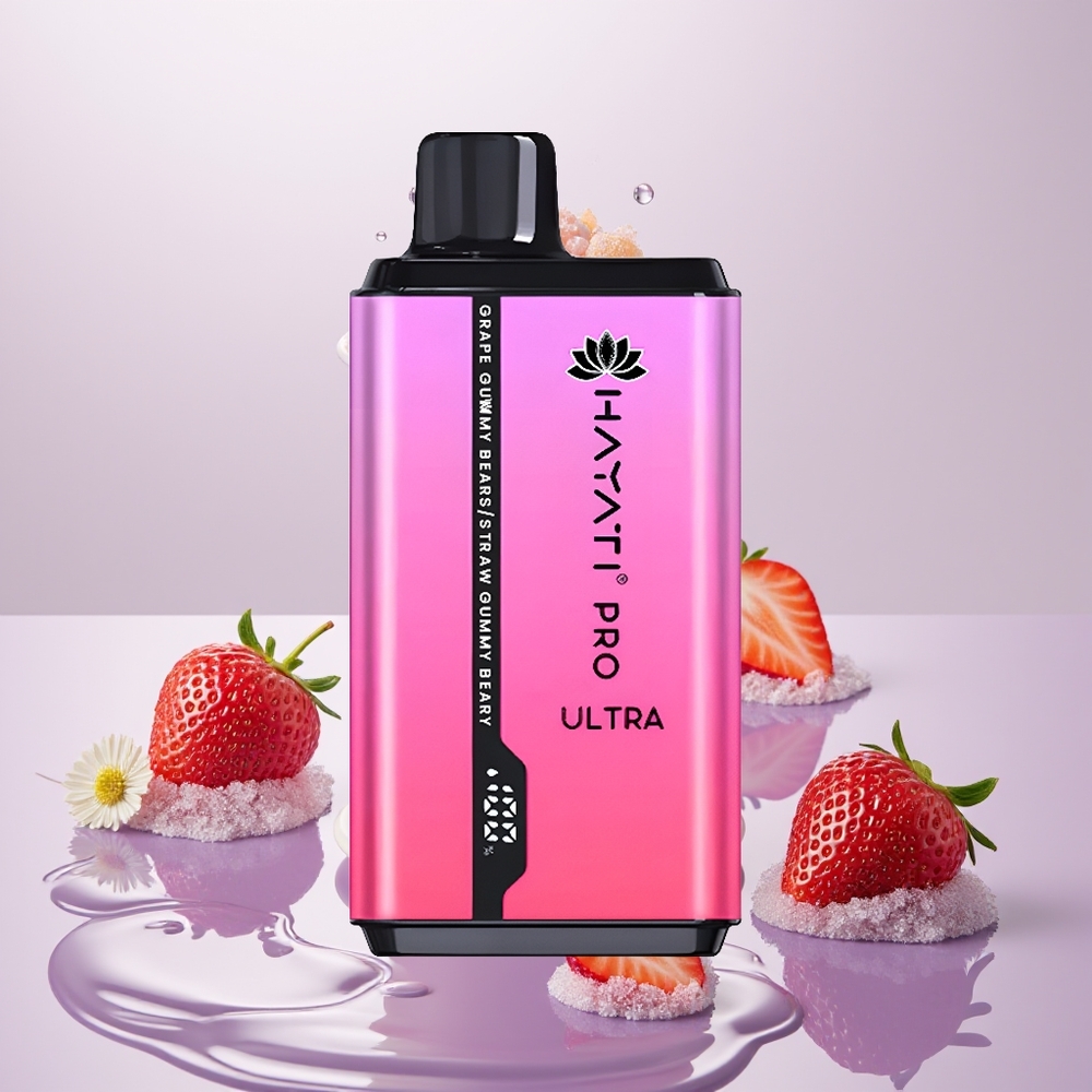 Wholesale Turkey Hayati Pro Ultra 15000 Puff 850mAh Üzüm Sakızlı Ayı Çilek Sakızlı Ayı