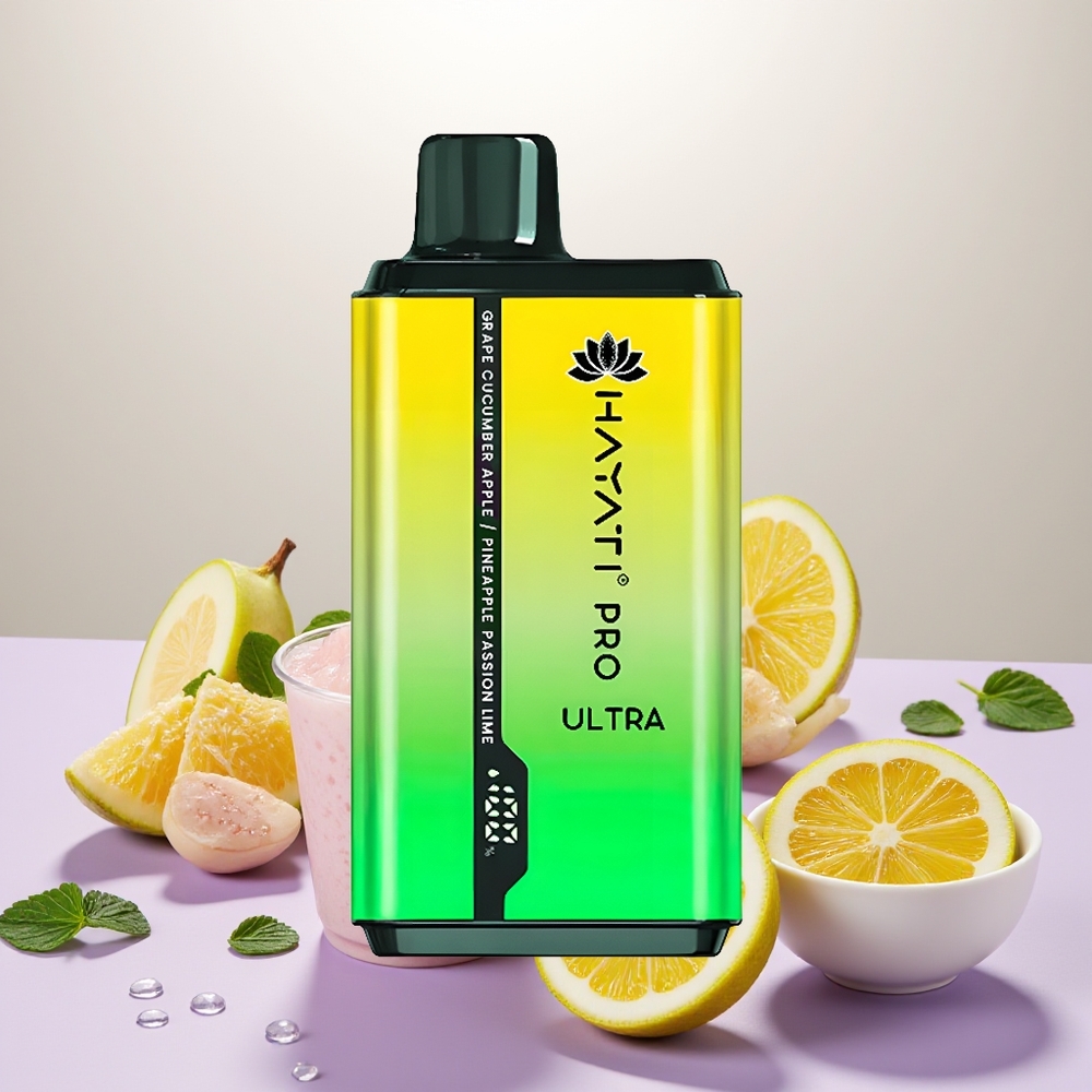 Wholesale Turkey Hayati Pro Ultra 15000 Puff 850mAh Üzüm Salatalık Elma Ananas Çarkıfelek Lim
