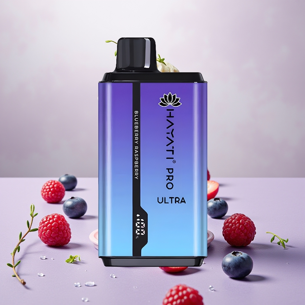 Wholesale Turkey Hayati Pro Ultra 15000 Puffs 24ml Ahududu Böğürtlen