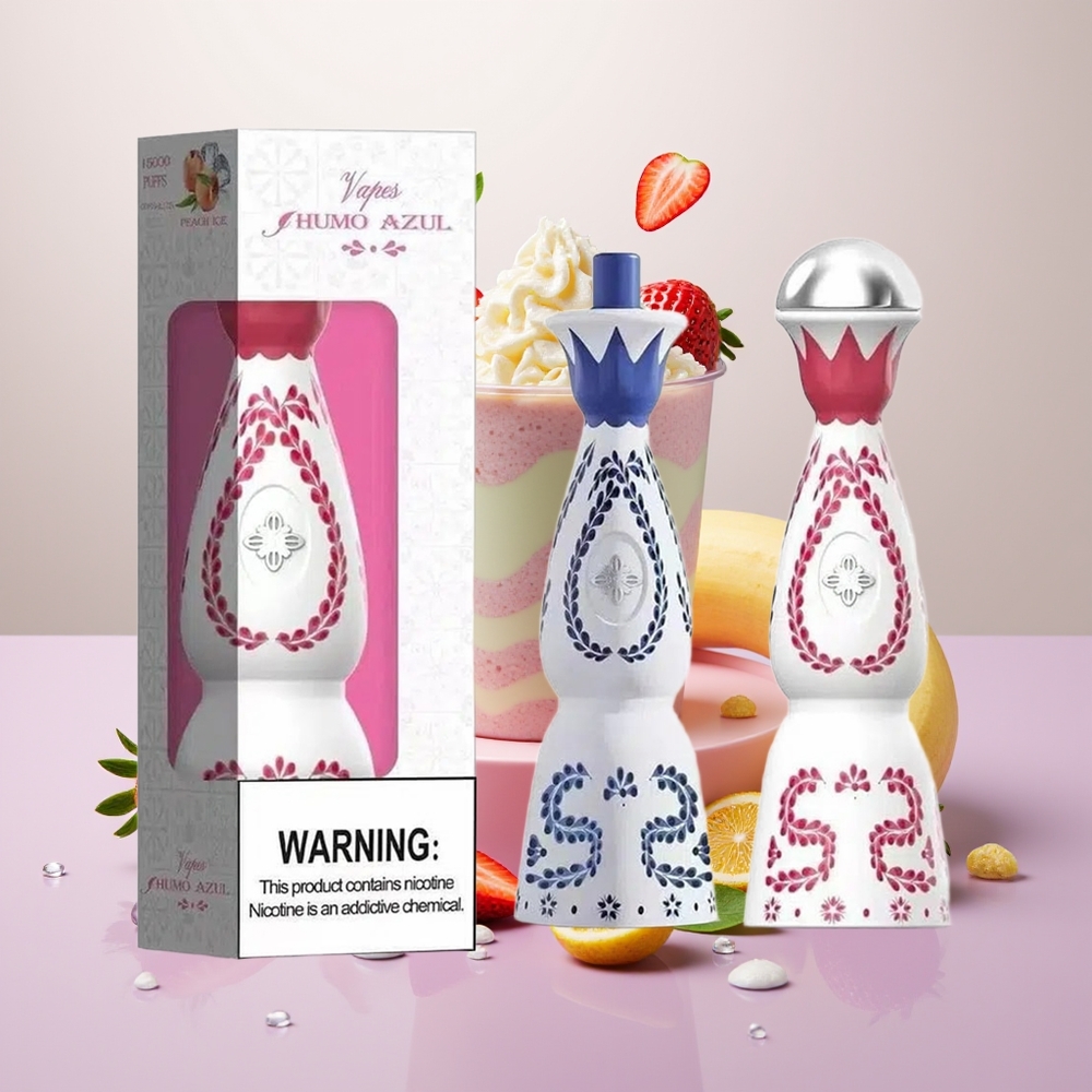 Wholesale Turkey HUMO Azul 15000 Puffs 5% Nikotin Çilek Muz Ejder Meyvesi